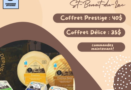 Campagne de financement par la vente de fromage