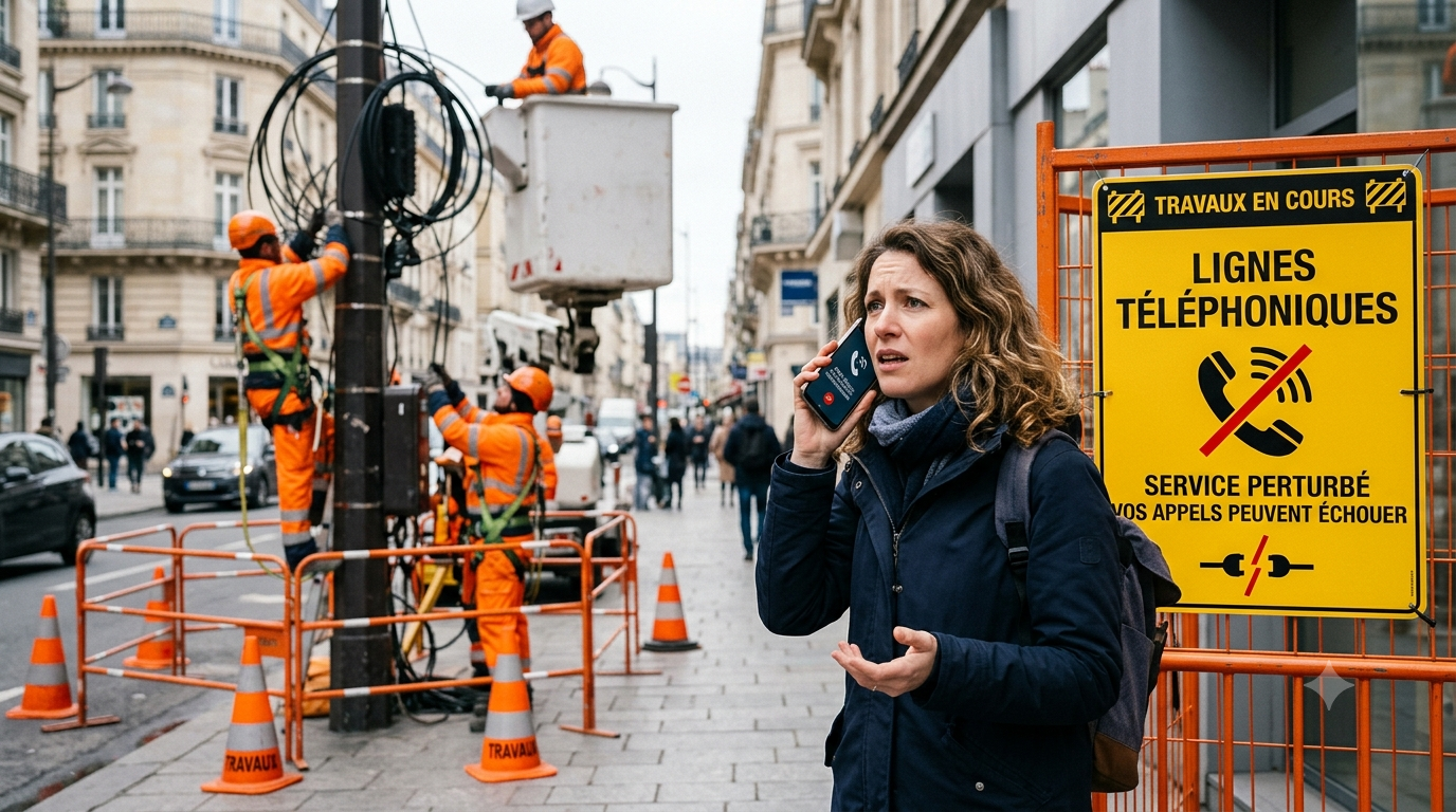 Annonce Travaux Téléphoniques
